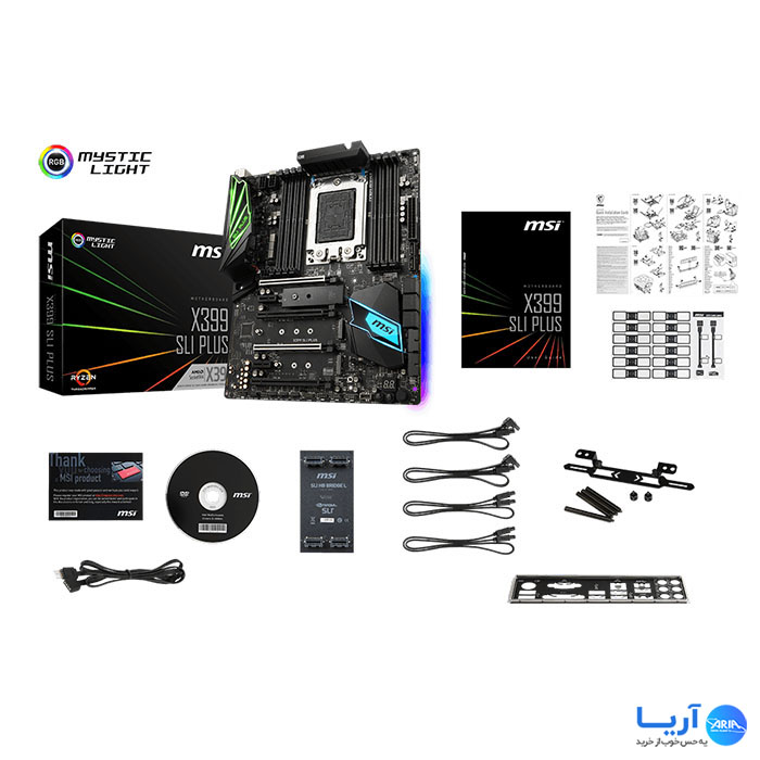 قیمت و خرید مادربرد ام اس آی X399 SLI PLUS | فروشگاه آریا